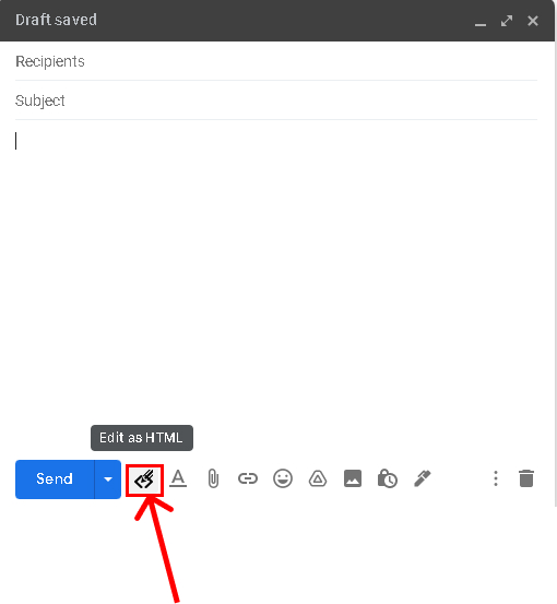comment envoyer un email html dans gmail