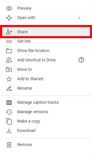 Comment partager des vidéos sur Google Drive ?