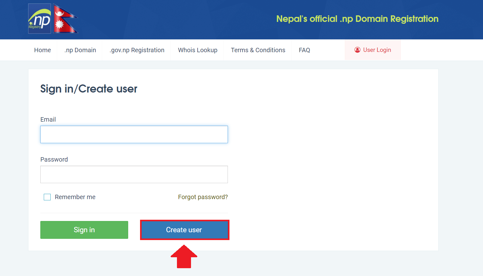 Enregistrez un domaine .com.np gratuitement