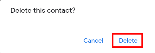 Comment supprimer des contacts de Gmail ?