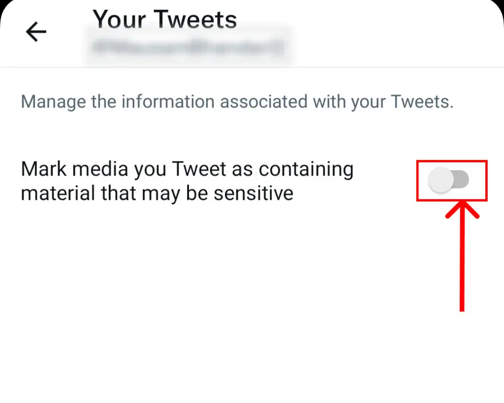 Comment désactiver le contenu sensible sur Twitter ?