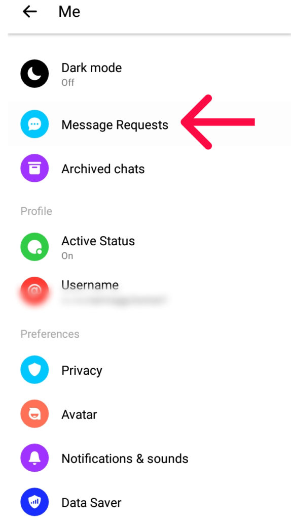 Comment annuler les messages ignorés sur Messenger ?