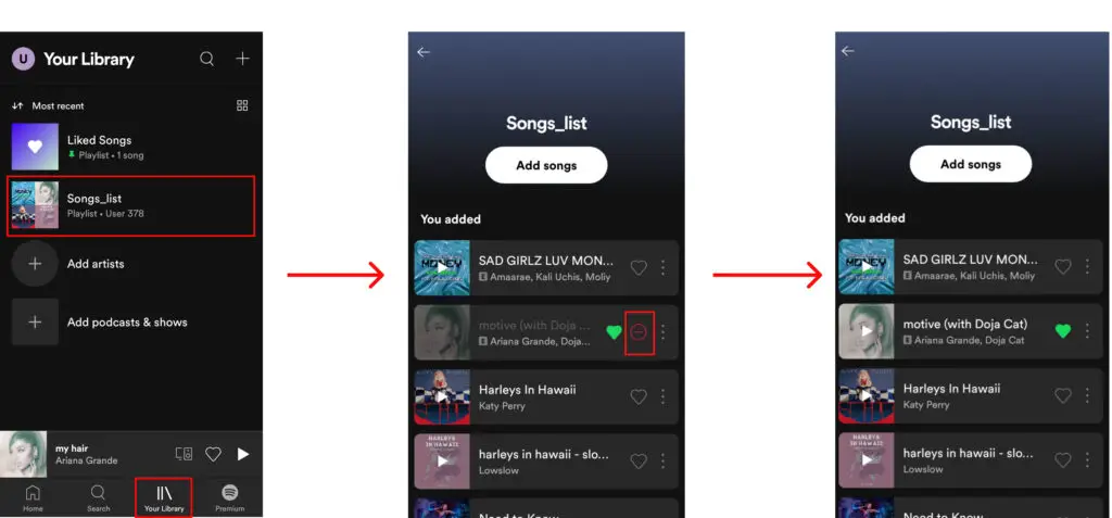 Comment afficher une chanson sur Spotify ?