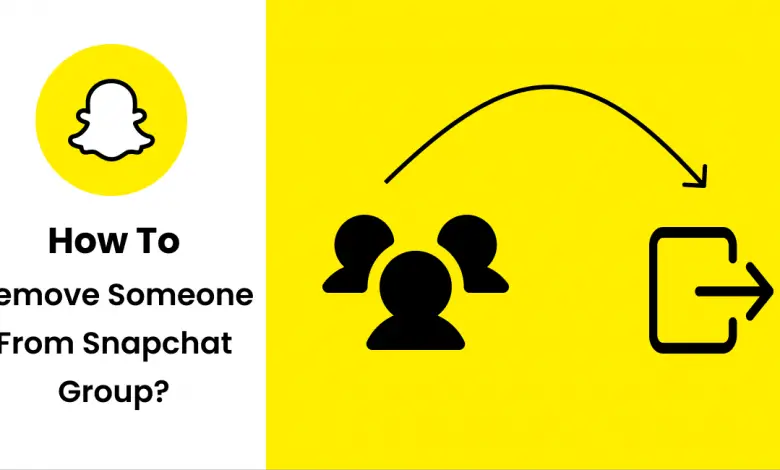 Comment supprimer quelqu'un du groupe Snapchat ?