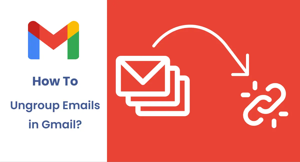 Comment dissocier les e-mails dans Gmail ?