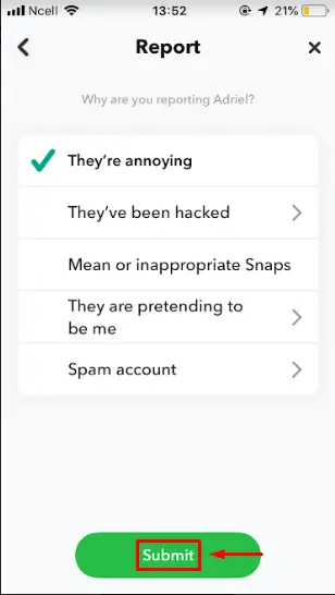 Comment cacher quelqu'un sur Snapchat ?