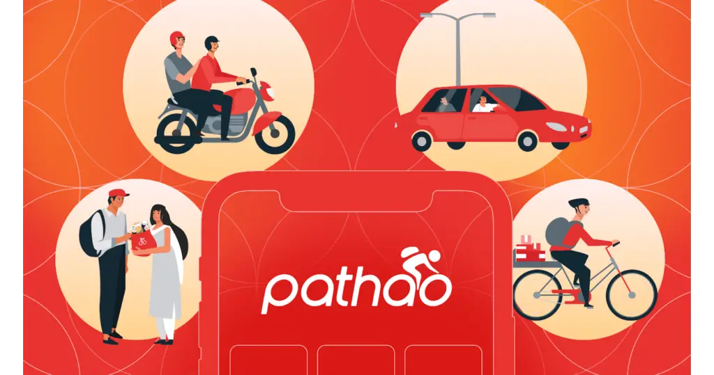 Services de l'application Pathao