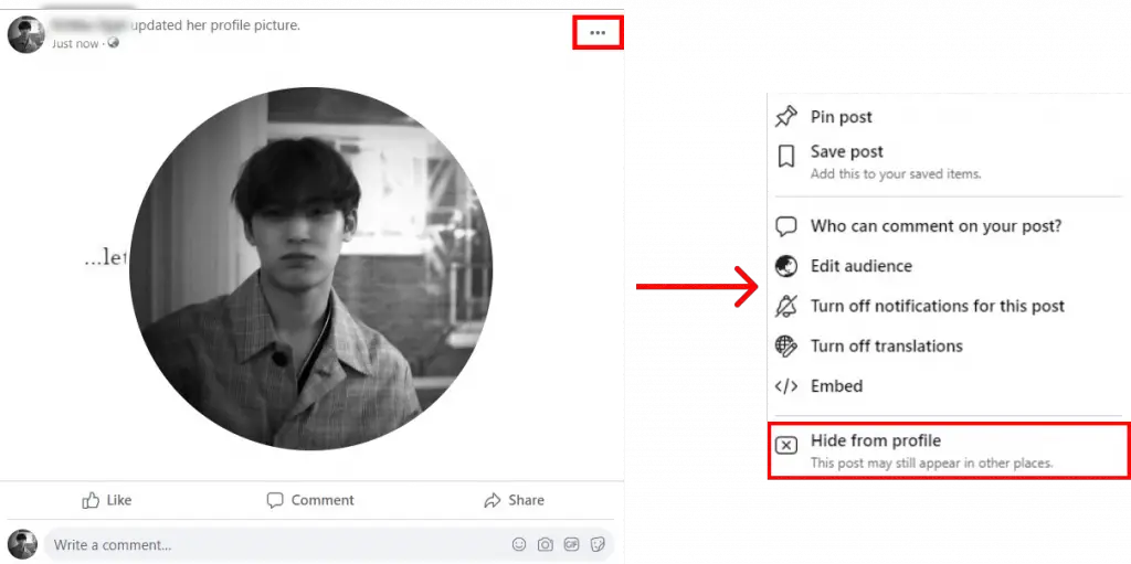 Comment changer l'image de profil sur Facebook à l'aide d'un PC ?