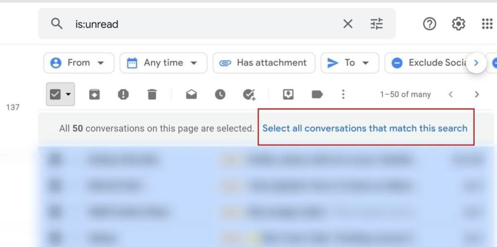 Comment marquer tout comme lu dans l'application Gmail ?