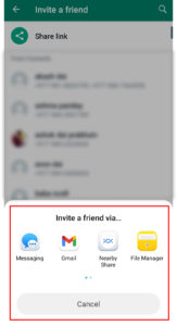 Comment inviter quelqu'un à Whatsapp