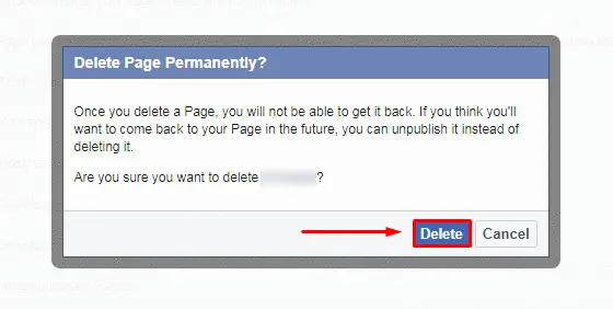 Comment supprimer une page d'entreprise Facebook ?