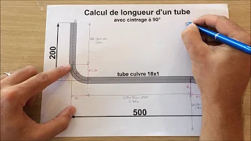 Comment Cintrer Un Tube Acier La Bonne Mesure